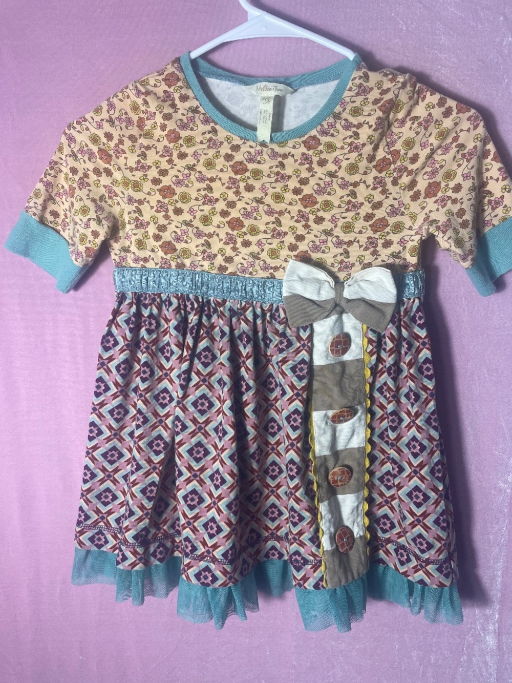 Matilda Jane girls tunic and shorts sz10